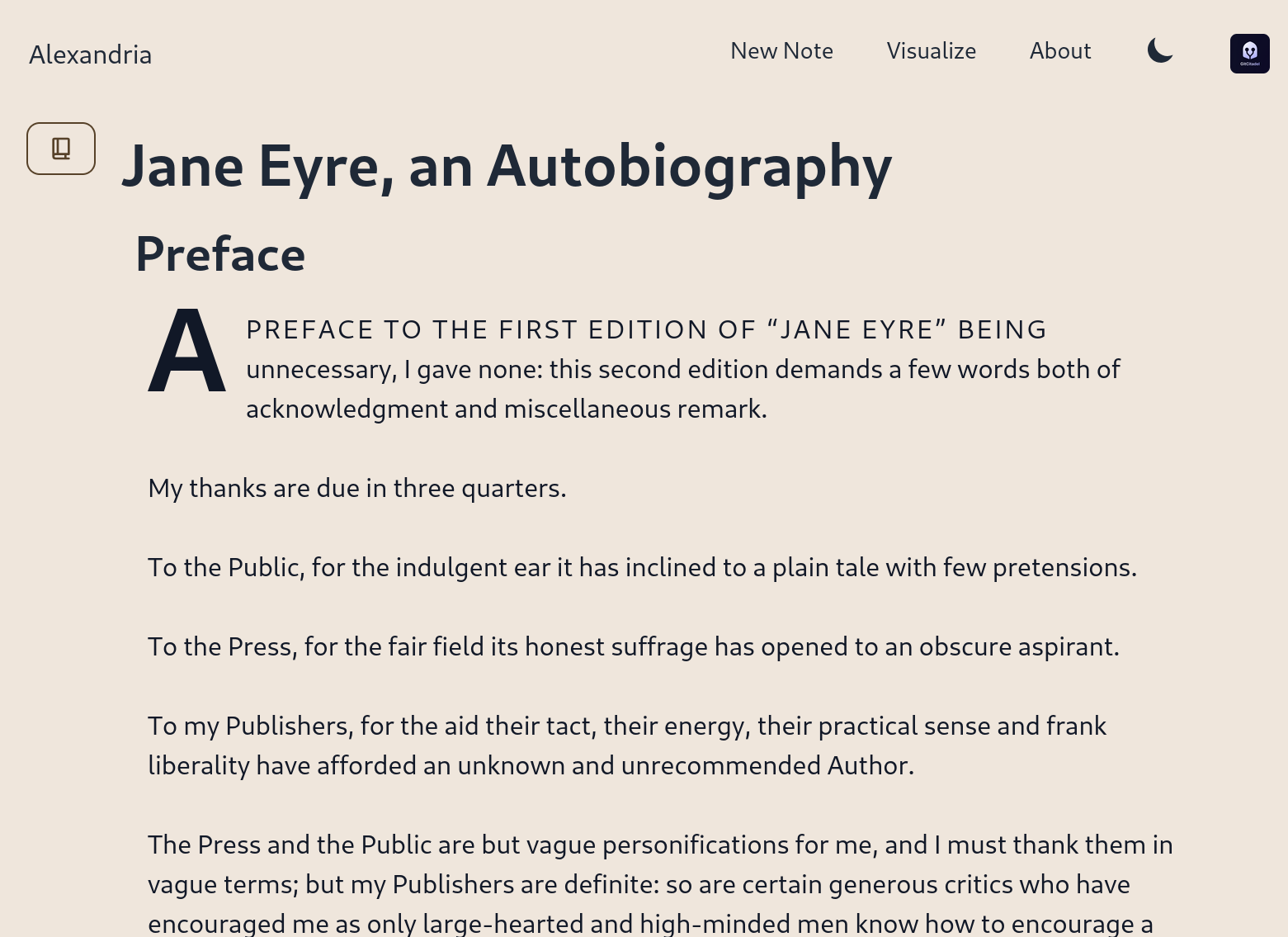 Jane Eyre, by Charlotte Brontë